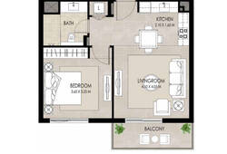 1 bedroom